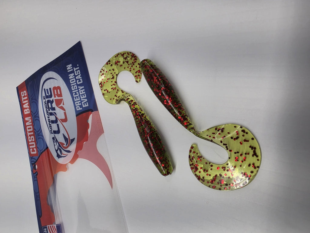 4" Grub 6ct. - Panhandle Lure Lab