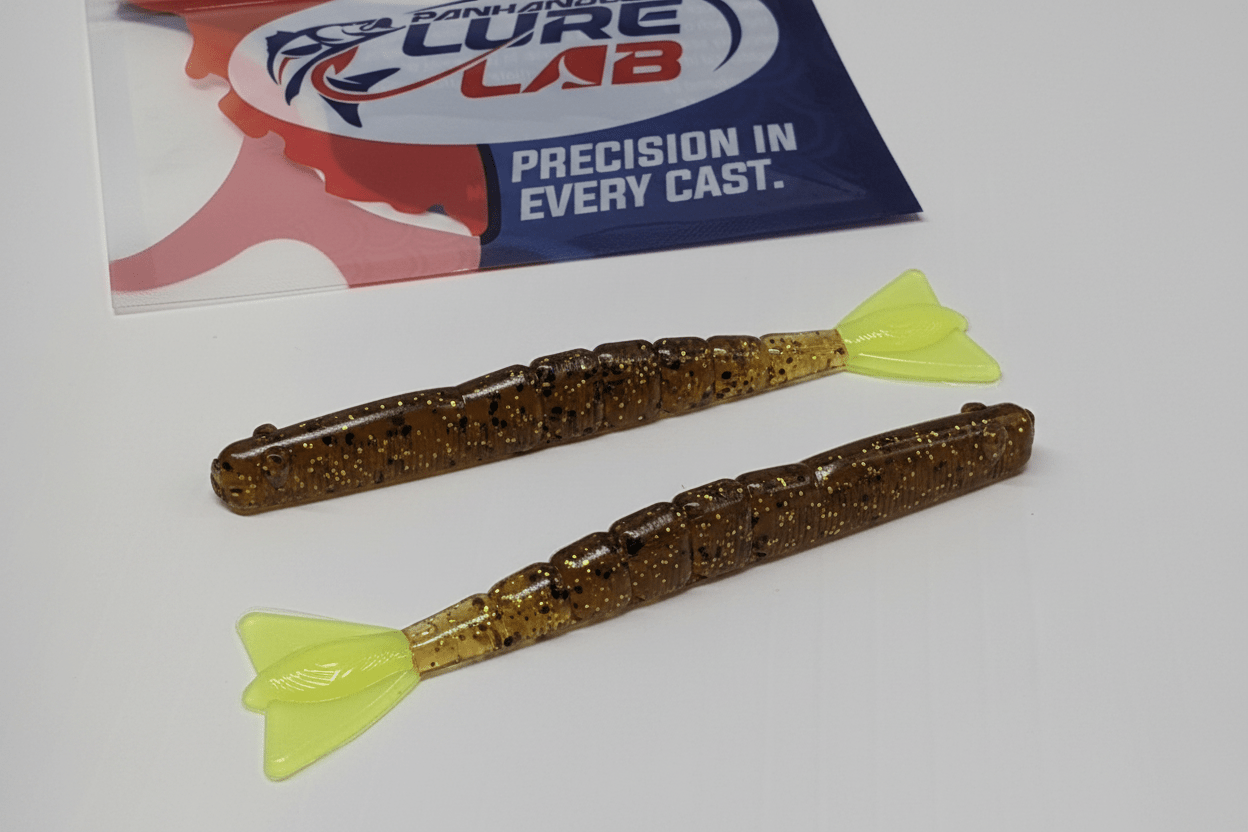 4" Shrimp 6ct. - Panhandle Lure Lab