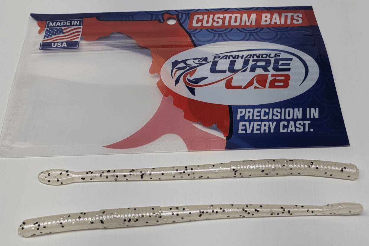 6" Bot Worm 8ct. - Panhandle Lure Lab